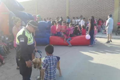 Festejo por el Día del Niño: “ésta es la mejor forma de golpear a los transas”
