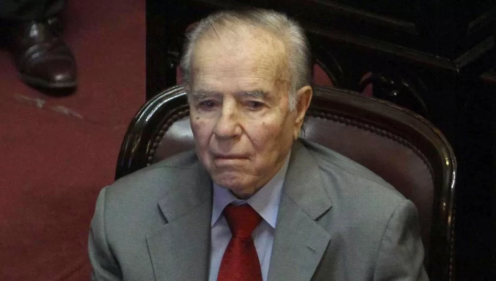 La Cámara Electoral habilitó la candidatura de Carlos Menem a senador nacional