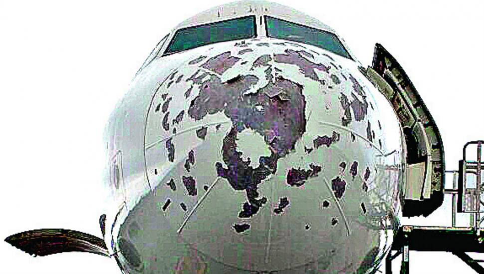 Hubo pánico en un vuelo a Termas por una tormenta