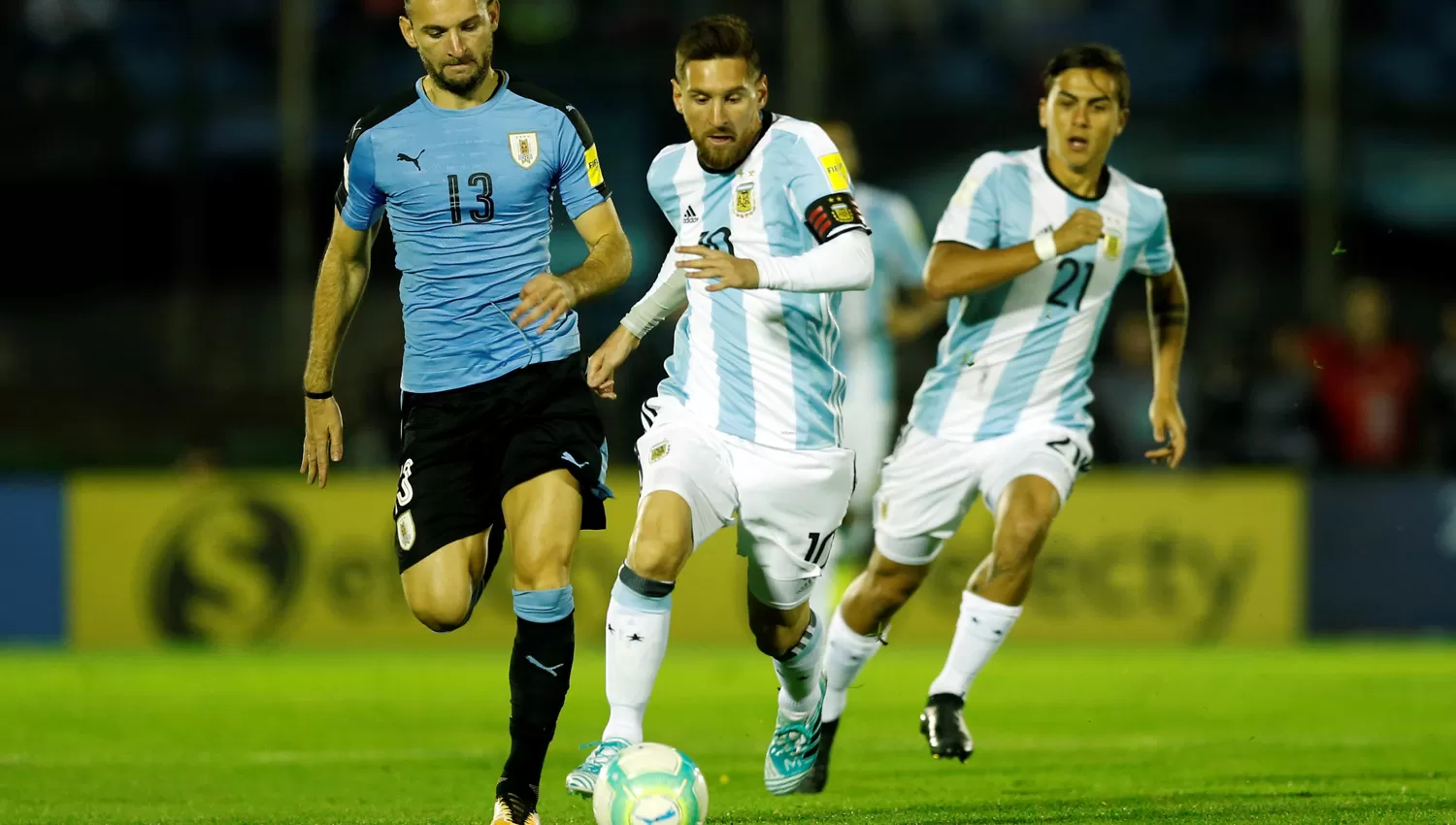ARGENTINA VS URUGUAY (REUTERS)