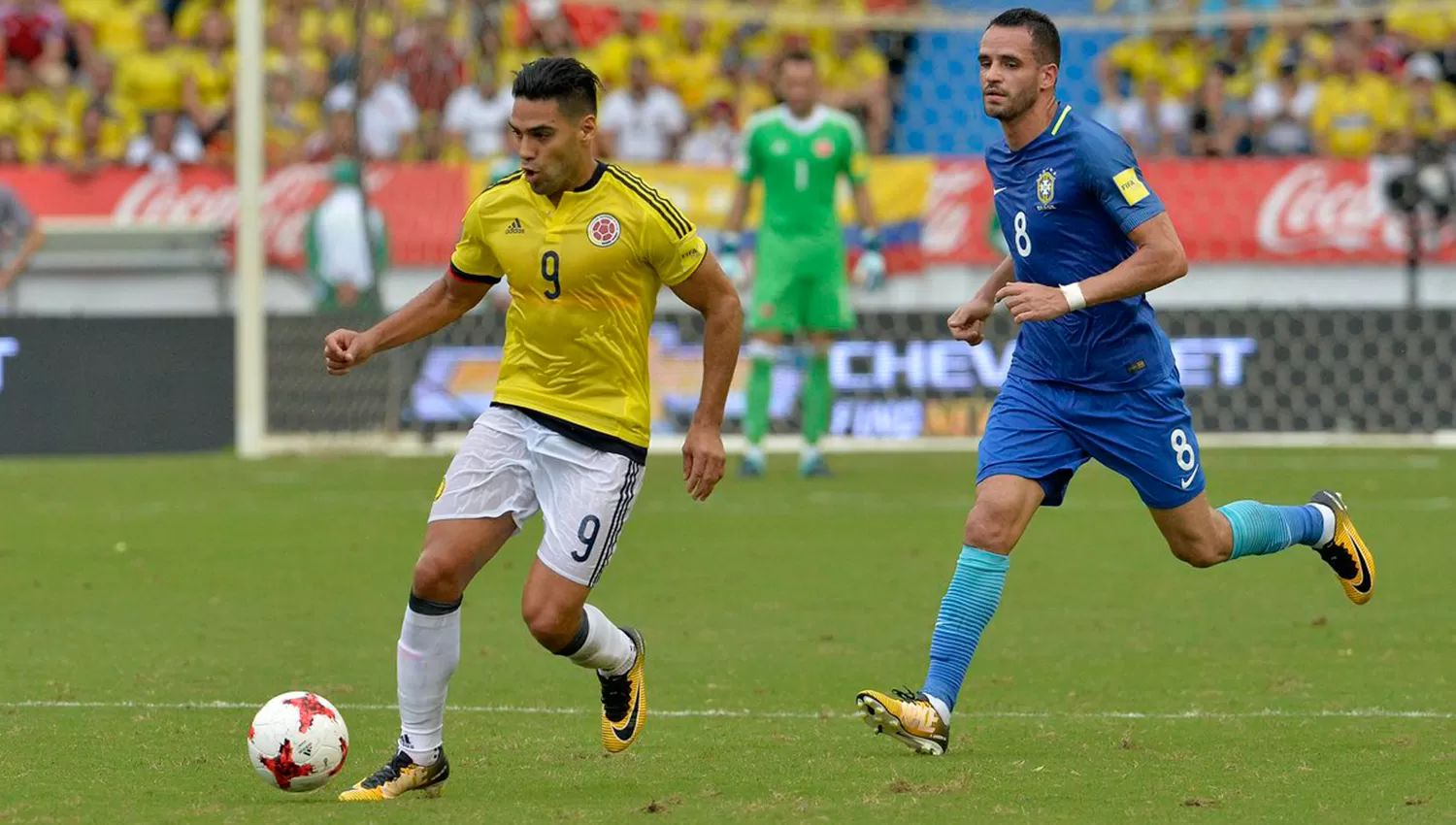 Colombia empató con Brasil en Barranquilla