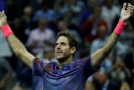 Un Del Potro colosal venció a Federer y en semifinales del US Open se cruzará con Nadal