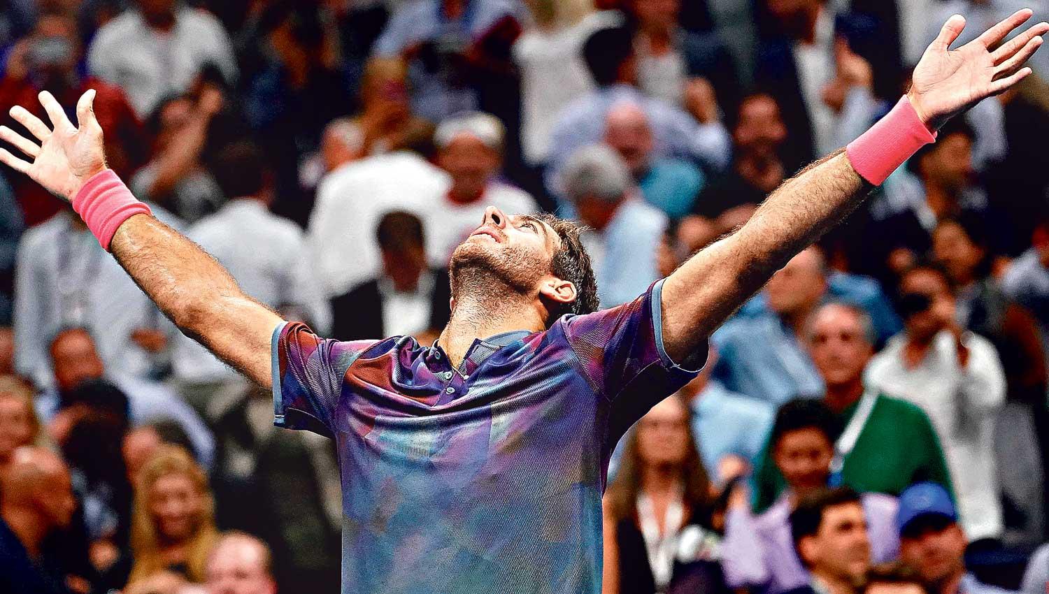 Del Potro venció a Federer y se anima a todo