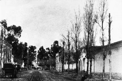 La ciudad hacia 1887
