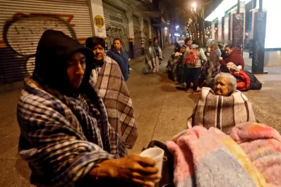 En imágenes: evacuados, destrucción y mucho miedo en México luego del terremoto