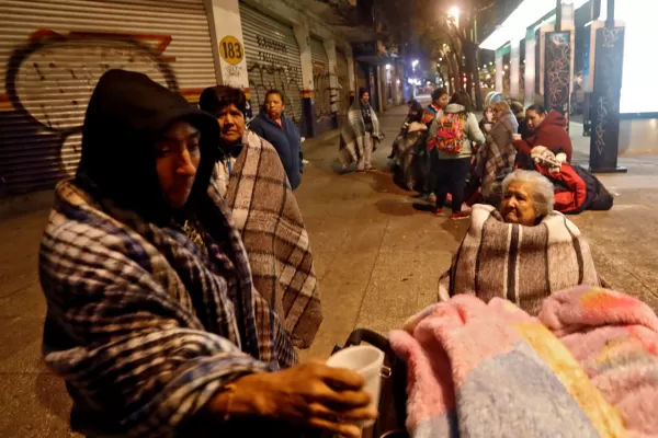 En imágenes: evacuados, destrucción y mucho miedo en México luego del terremoto