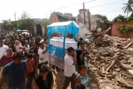 Ascienden a 61 los muertos por el terremoto más poderoso de la historia de México