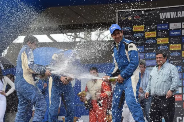 Pablo Morán festejó una victoria en la RC5, con un Ford Ka que debió reconstruir a nuevo