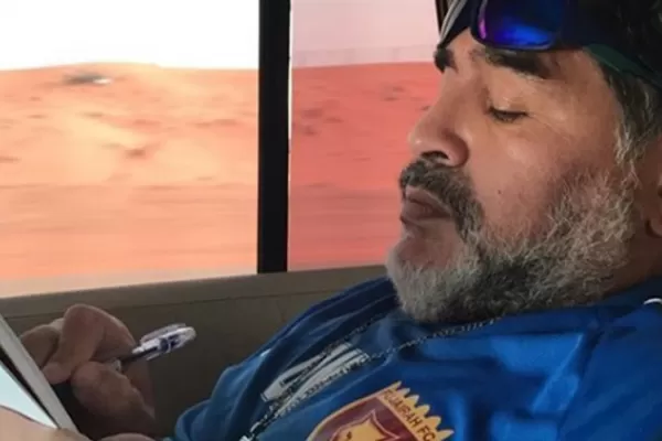 Maradona se hizo una cuenta en Instagram y no se salvó nadie