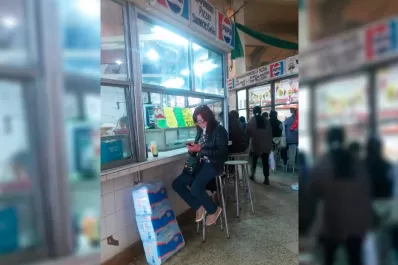 Se viralizó una foto de Cristina Kirchner en el Mercado del Norte de Tucumán