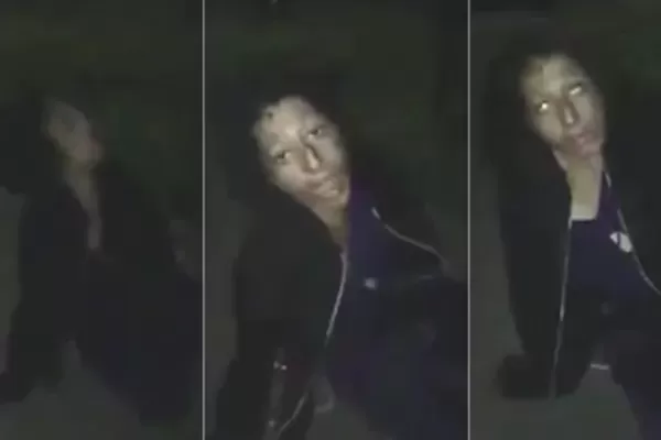 A lo Walking Dead: el momento en que una mujer adicta a la droga Spice se convierte en una zombie