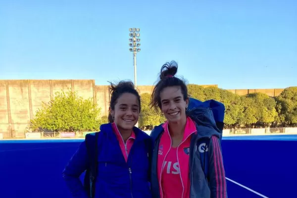Camila Machín se entrenó por primer vez con Las Leonas