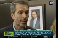 Un funcionario cordobés, duro con Manzur por el azúcar: tiene cosas más importantes en Tucumán