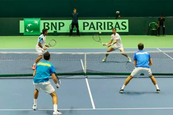 Argentina perdió el dobles ante Kazajistán y está a un paso de descender en la Davis