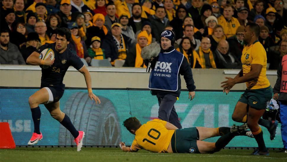 Los Pumas tuvieron un buen primer tiempo, pero fueron arrollados por Australia