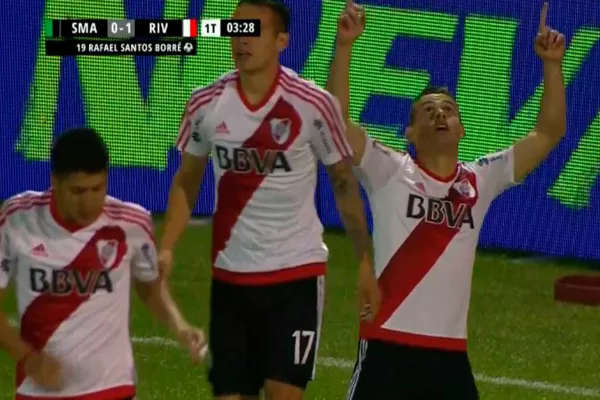 River aprovechó sus chances y ganó en San Juan