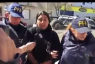 Video: detuvieron a una mujer mapuche en un operativo para hallar a Santiago Maldonado
