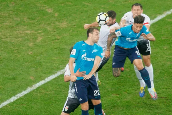 Tras una asistencia de Kranevitter, Driussi anotó en otro triunfo del Zenit