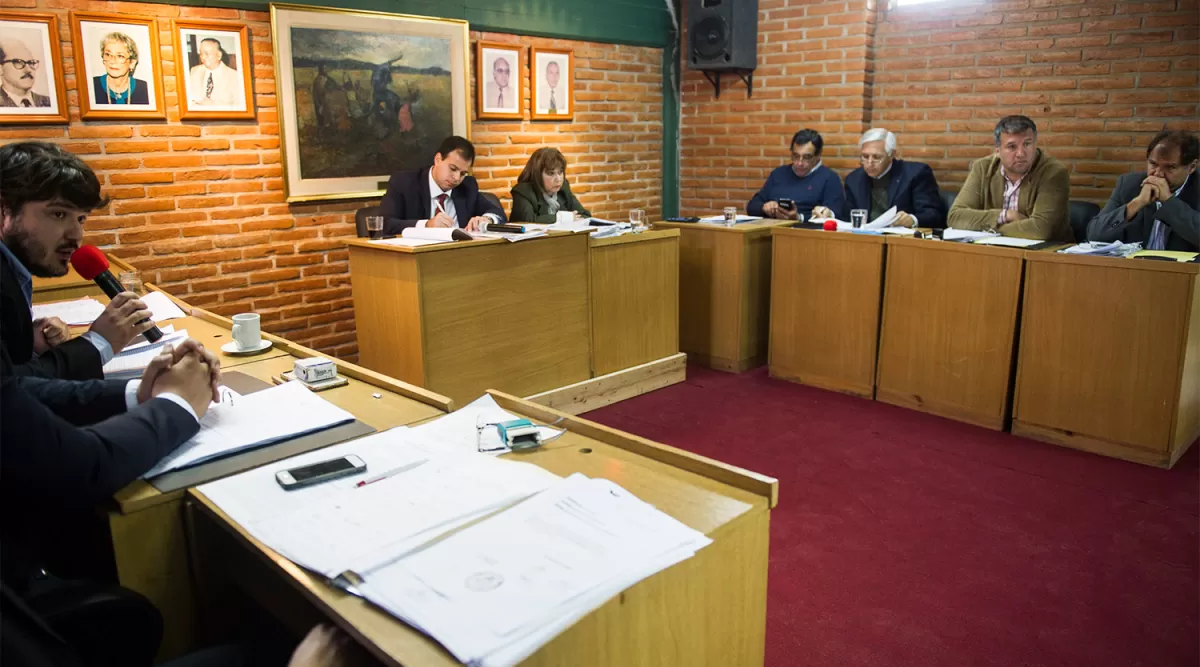 EN SESIÓN. El Concejo trató la semana pasada el caso Aranda. ARCHIVO LA GACETA / FOTO DE JORGE OLMOS SGROSSO