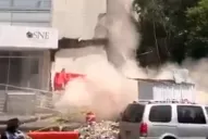 Los impresionantes videos del terremoto que provocó destrozos en México