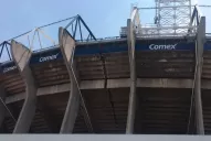 Por el terremoto en México se fracturó el Estadio Azteca