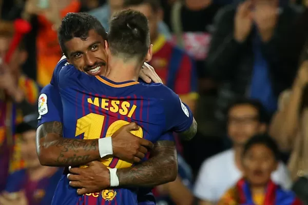 Con un póker de Messi, Barcelona arrolló al Eibar 6-1 y sigue solo arriba