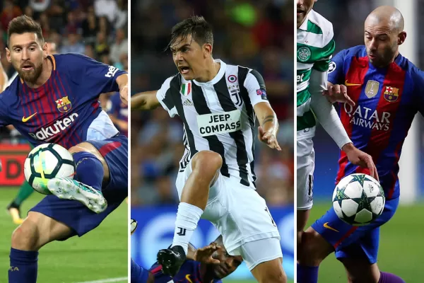 Sólo tres argentinos figuran entre los 55 candidatos a integrar el 11 ideal de la FIFA