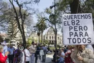 Jubilados desconfían del anuncio del Poder Ejecutivo