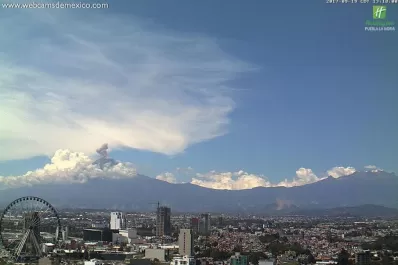 Al horror del terremoto, los mexicanos suman la erupción del Popocatépl