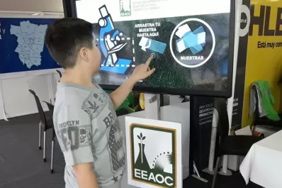 Expo 2017: en el stand de la Estación Experimental todos aprenden jugando