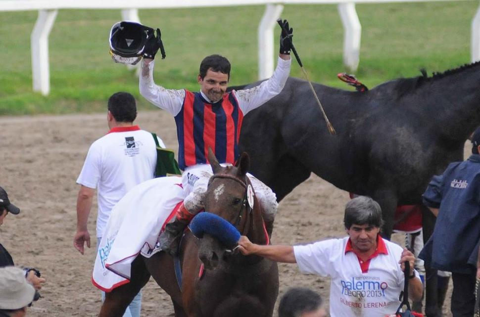 DE LUJO. Rodrigo Blanco montará a Ressort en el “Batalla”. foto de Palermonline