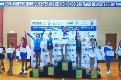 Las chicas tucumanas  brillaron en Las Termas