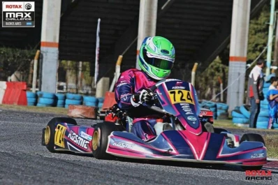 Pese a la lesión, Simonetto logró subirse al podio