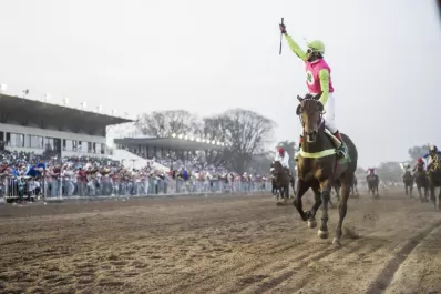 Con Matías Basualdo en su montura, Sir Melody se tomó revancha y ganó el “Batalla”