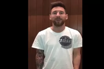 Messi le mandó un mensaje de apoyo a un niño que pelea por su vida luego del terremoto en México