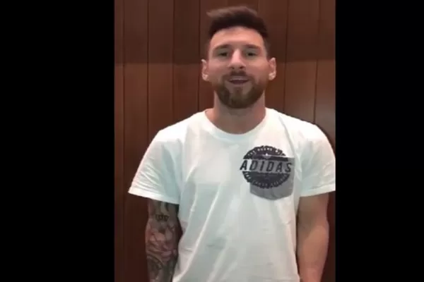 Messi le mandó un mensaje de apoyo a un niño que pelea por su vida luego del terremoto en México