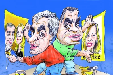 Rostros que aparecen y que desaparecen en la campaña