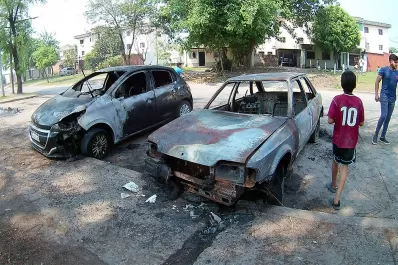 Habrían sido jóvenes ebrios los incendiarios de Concepción