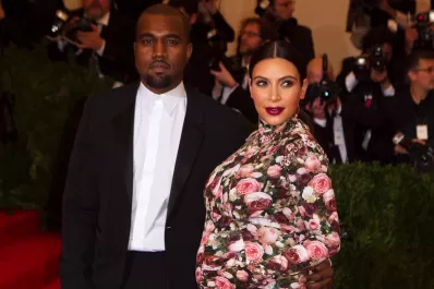 Kim Kardashian confirmó que espera el tercer hijo de Kanye West