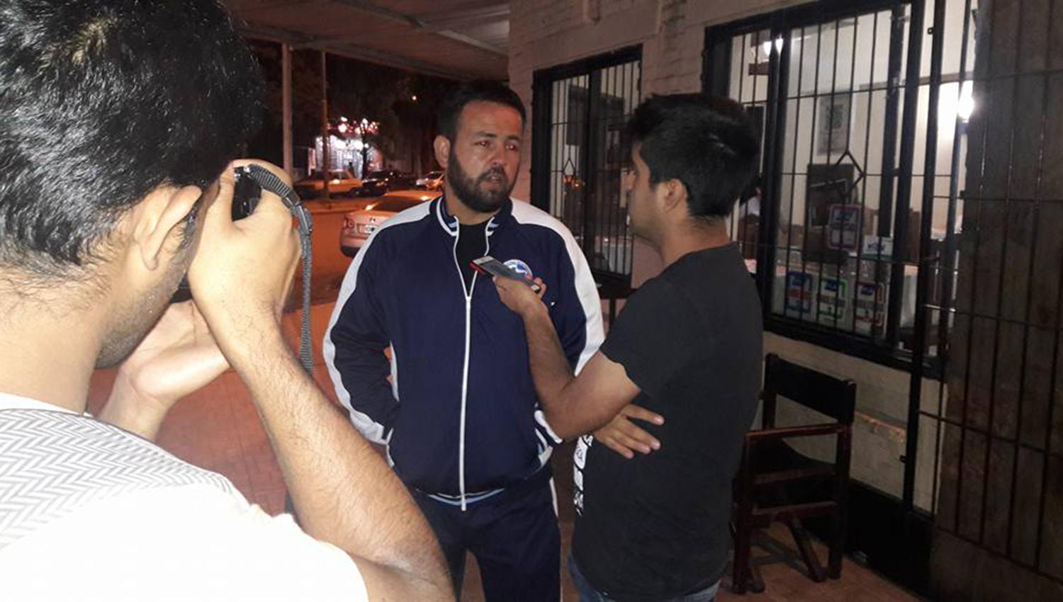 Esteban Velasco asumió como técnico del azzurro, que ganó en Tafí Viejo.
FOTO TOMADA DE PRENSA FPBT