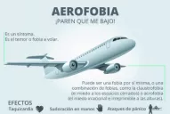 Así es vivir con miedo a volar