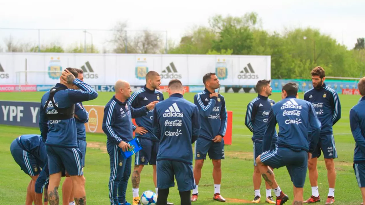 PRÁCTICA SELECCIÓN ARGENTINA (FOTO @ARGENTINA)