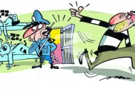 Con ayuda de policías, un detenido se habría fugado en un patrullero de la ex Brigada