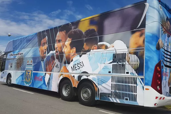 La Selección argentina estrenará micro el jueves cuando enfente a Perú