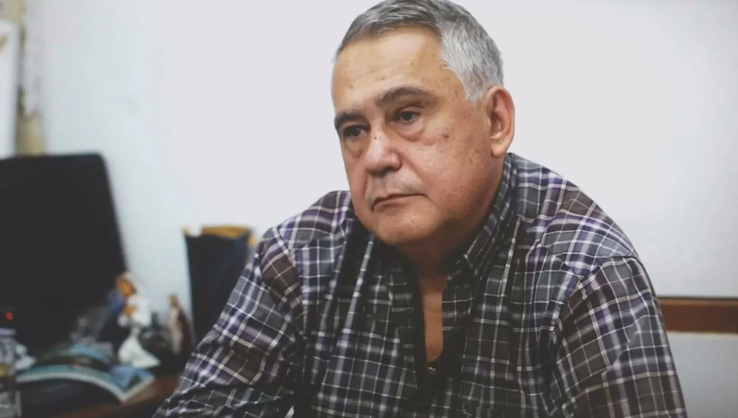 JIMÉNEZ AUGIER. El ahora ex funcionario, durante una entrevista con Panorama Tucumano. CAPTURA DE VIDEO