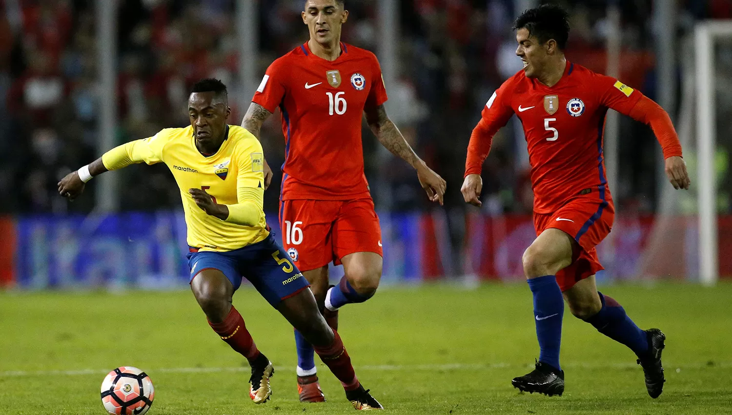 Chile consiguió un triunfo clave ante Ecuador