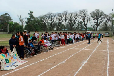 Los deportistas con capacidades especiales disfrutaron de las finales de los Juegos Evita 2017