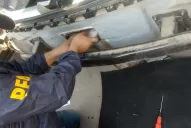 Video y fotos: así escondían la droga los tucumanos detenidos en Santiago del Estero