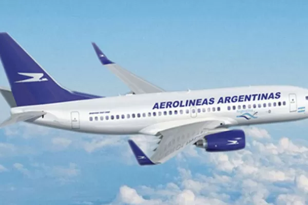 Aerolíneas Argentinas canceló su único vuelo a Venezuela
