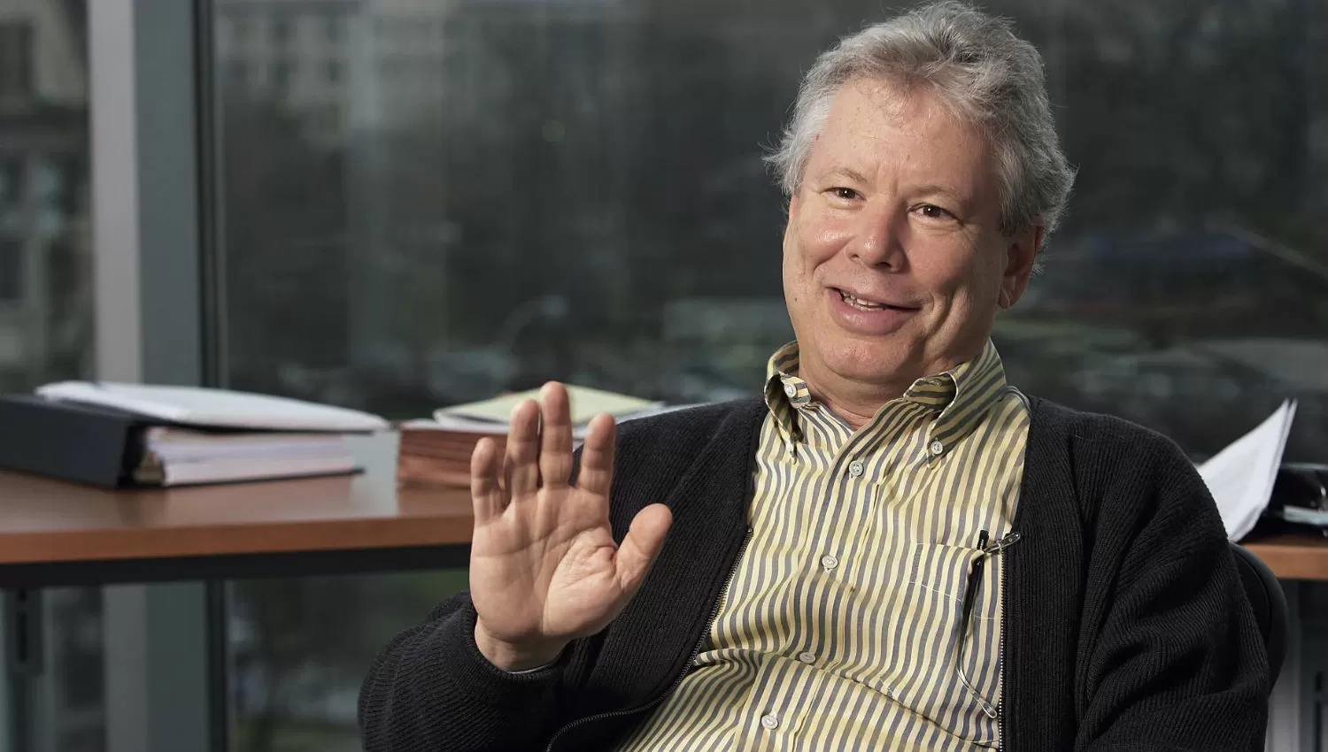 Richard H. Thaler, Premio Nobel de Economía 2017. FOTO TOMADA DE EL PAÍS.COM